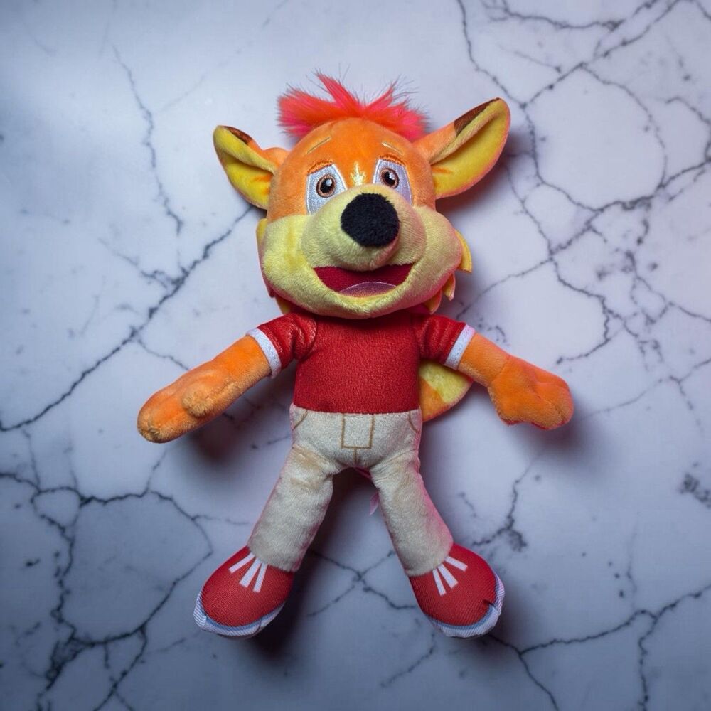 Ace & Friends Spirit Ace Fox 9” Plush Aramark Nutrition Education‎